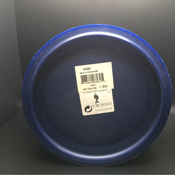 Swarovski Crystal Malachite Kingfishers birds - Picture 7 of 7